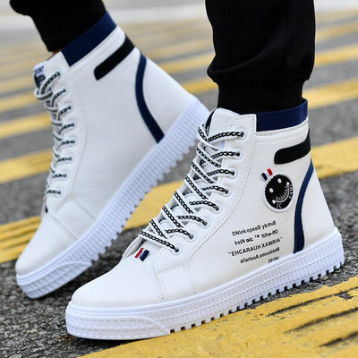 Casual Fashion Sneakers Fleece-forede herre sneakers - poppivie