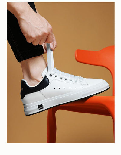 Herresneakers Højdeøgende Fritid 6CM Sneakers - poppivie