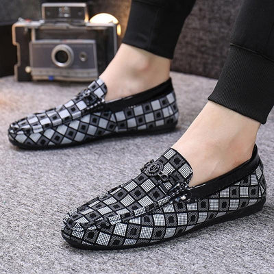 Sko Casual Slip On Shoes Mænd Køresko Mode - poppivie