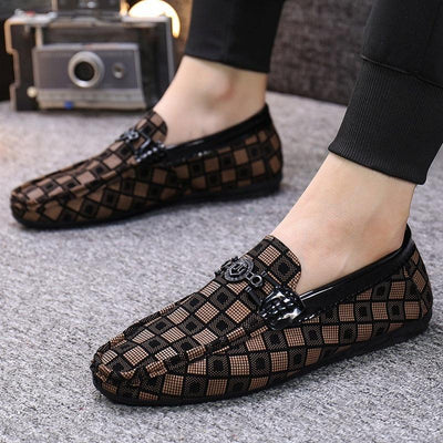 Sko Casual Slip On Shoes Mænd Køresko Mode - poppivie