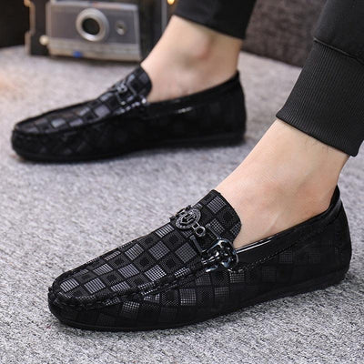 Sko Casual Slip On Shoes Mænd Køresko Mode - poppivie