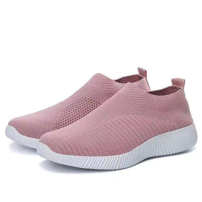 Flying Knit Sneakers Herre Mesh Hvide Sko Sort Casual Sneakers - poppivie