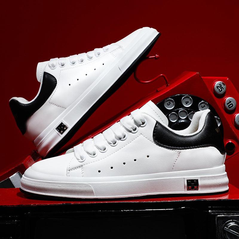 Herresneakers Højdeøgende Fritid 6CM Sneakers - poppivie