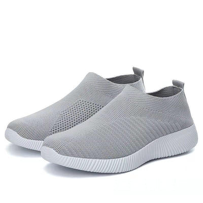 Flying Knit Sneakers Herre Mesh Hvide Sko Sort Casual Sneakers - poppivie