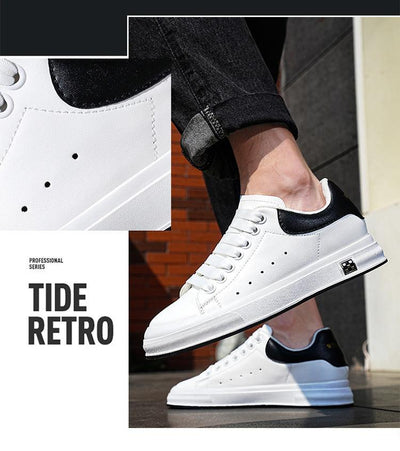 Herresneakers Højdeøgende Fritid 6CM Sneakers - poppivie