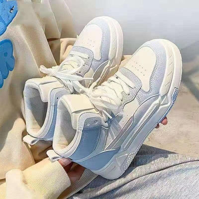 Mode afslappede træningssneakers - poppivie