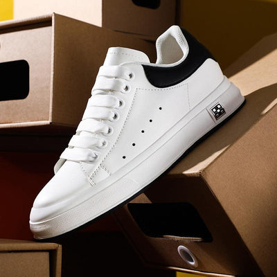 Herresneakers Højdeøgende Fritid 6CM Sneakers - poppivie