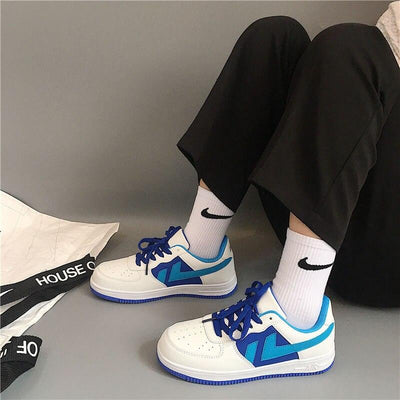 Poppivie 2024 Mode Forår Ny Designer Hot Sale Hvide Sko Kvindelig Platform Sneakers Kvinder Tenis Feminino Afslappet Kvindelige Sko Woman.