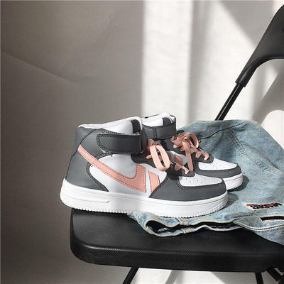 Poppivie 2024 Mode Forår Ny Designer Hot Sale Hvide Sko Kvindelig Platform Sneakers Kvinder Tenis Feminino Afslappet Kvindelige Sko Woman.