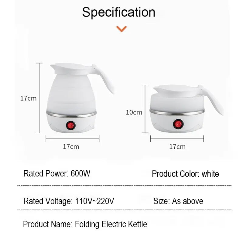 Foldable Travel Electric Kettle