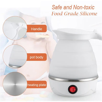 Foldable Travel Electric Kettle