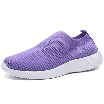 Flying Knit Sneakers Herre Mesh Hvide Sko Sort Casual Sneakers - poppivie