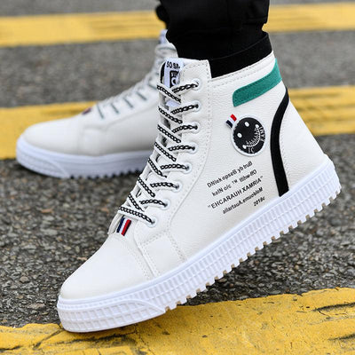 Casual Fashion Sneakers Fleece-forede herre sneakers - poppivie
