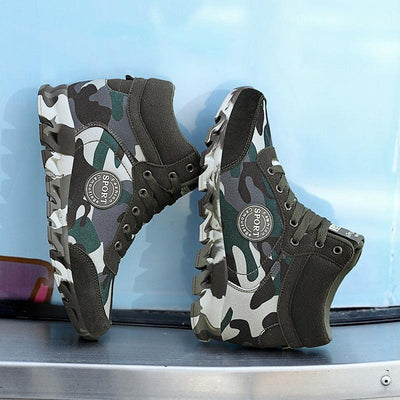 Kvinders Casual Camouflage Sneakers - poppivie